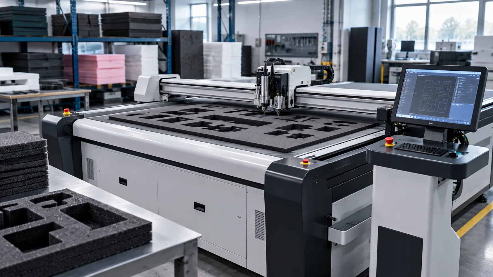 CNC oscilatorno sečenje penastih materijala